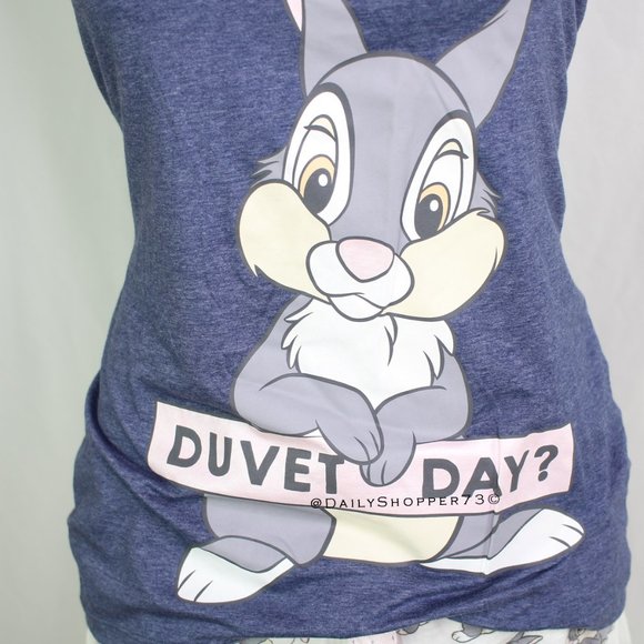 Disney Thumper "Duvet Day?" Tank & Shorts PJ Set - Picture 2 of 4